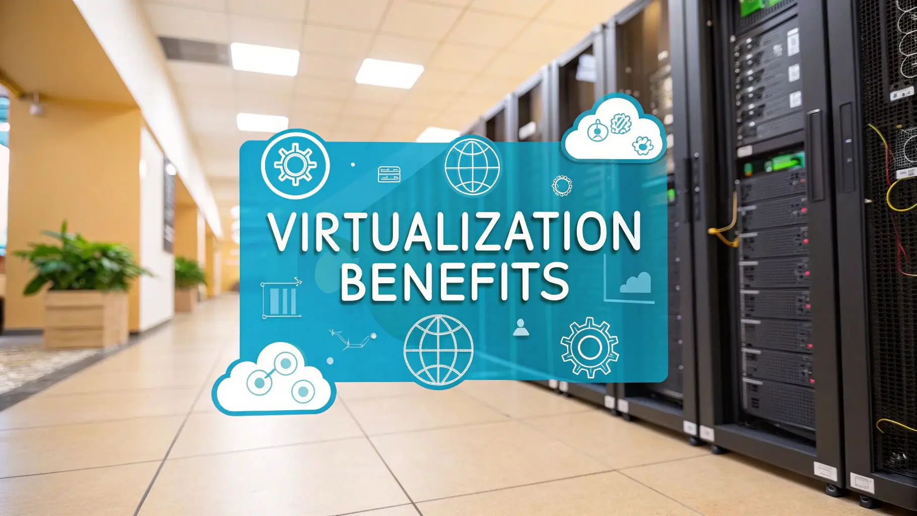 Advantages Of Virtualization Server Room Jpg