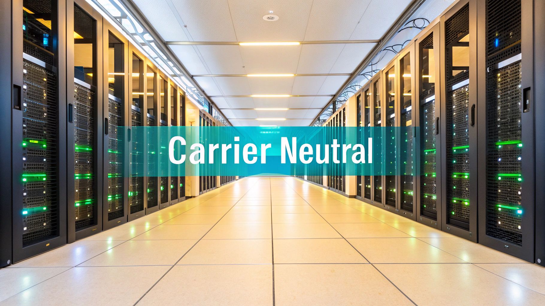 Carrier Neutral Datacenter Server Room Jpg
