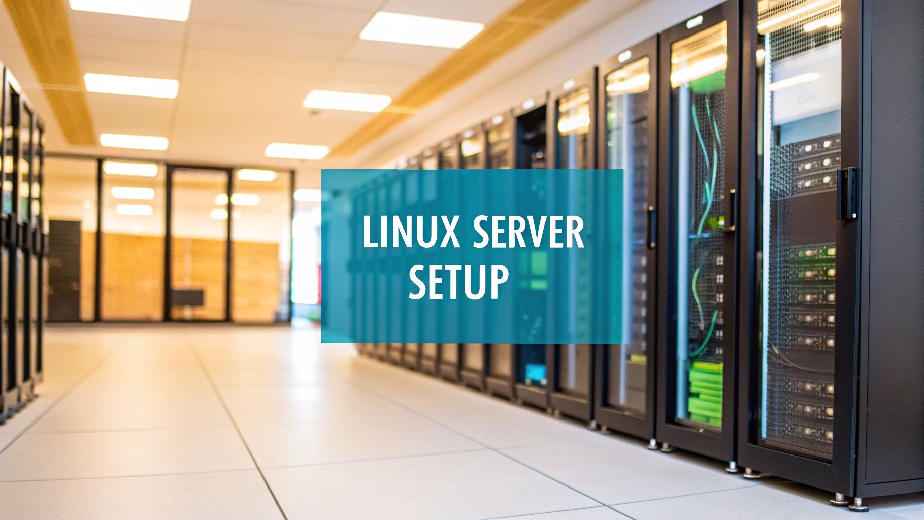 How To Set Up A Linux Server Server Room