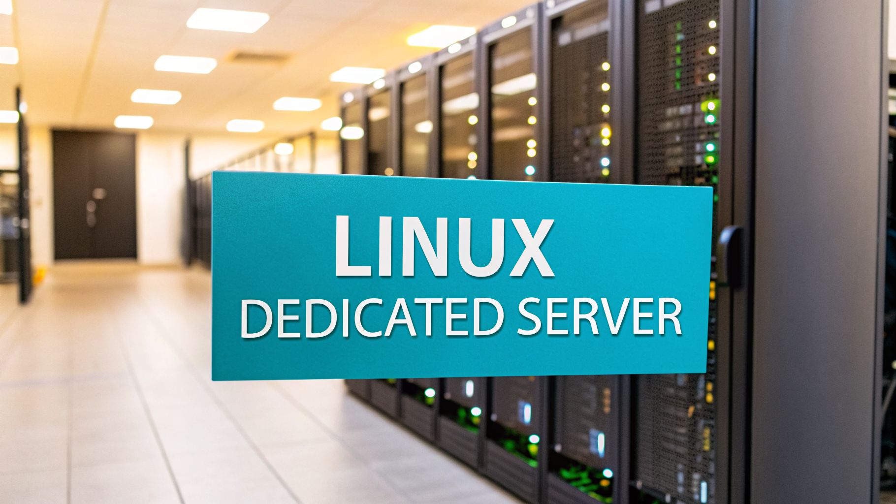Linux Dedicated Server Server Room