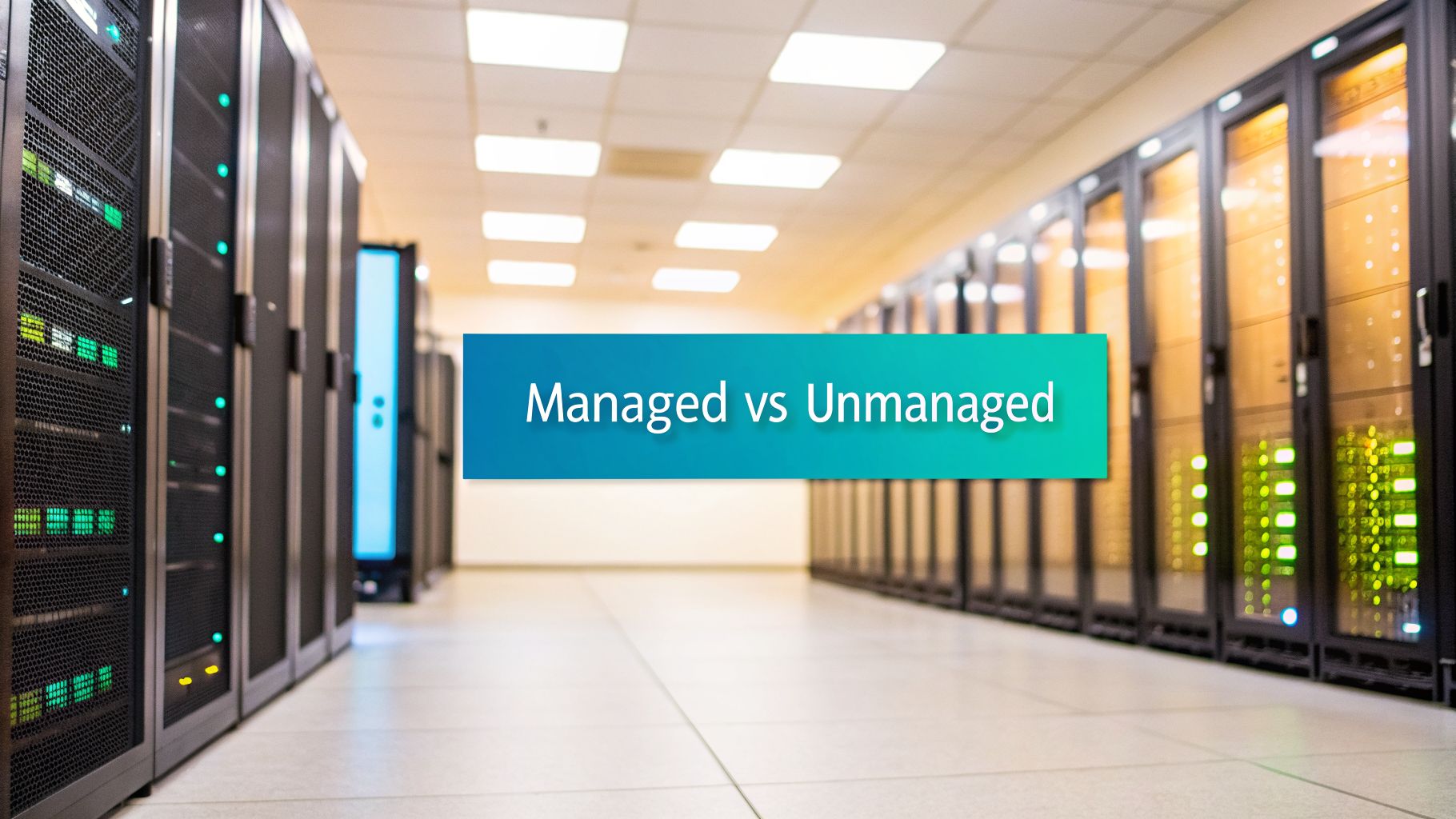 Managed Vs Unmanaged Vps Hosting Data Center