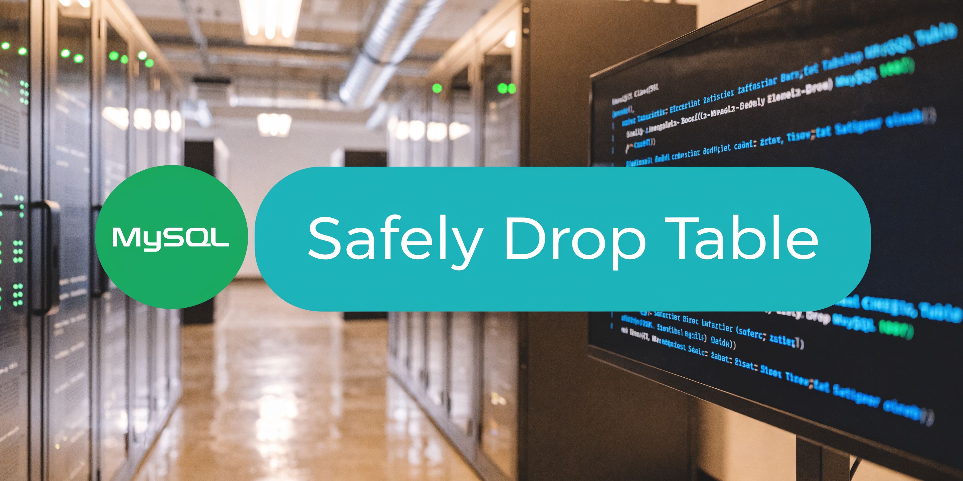 Drop Table In Mysql Database Server